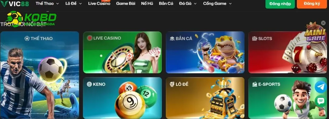 Cá cược thể thao hấp dẫn tại VIC88- Hàng loạt các giải đấu lớn